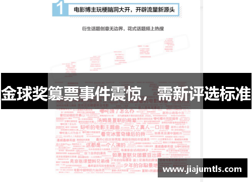 金球奖篡票事件震惊，需新评选标准